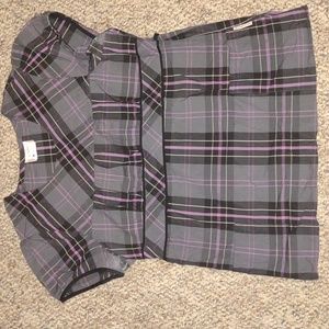 Scrub shirt white cross brand